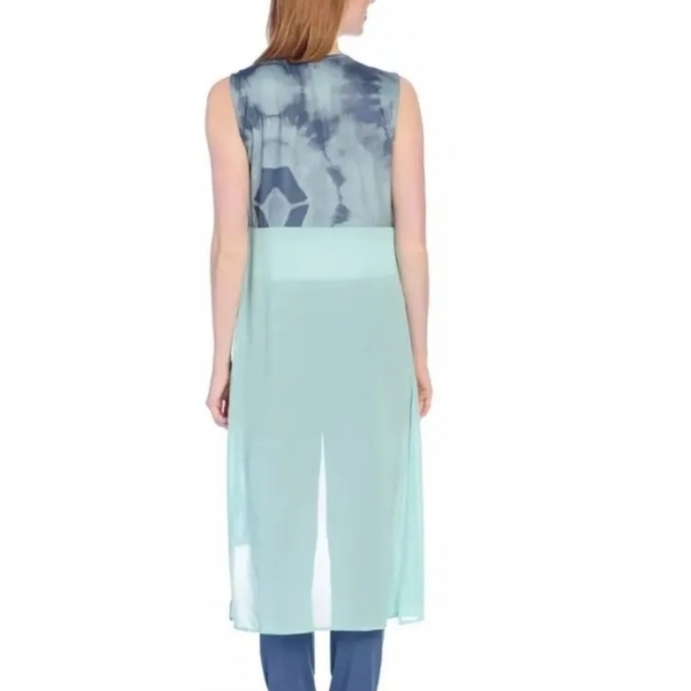 ARAE Chiffon Hem Hook Front Duster Vest. Org $248 (www.araearae.com/shop) - Picture 2 of 6